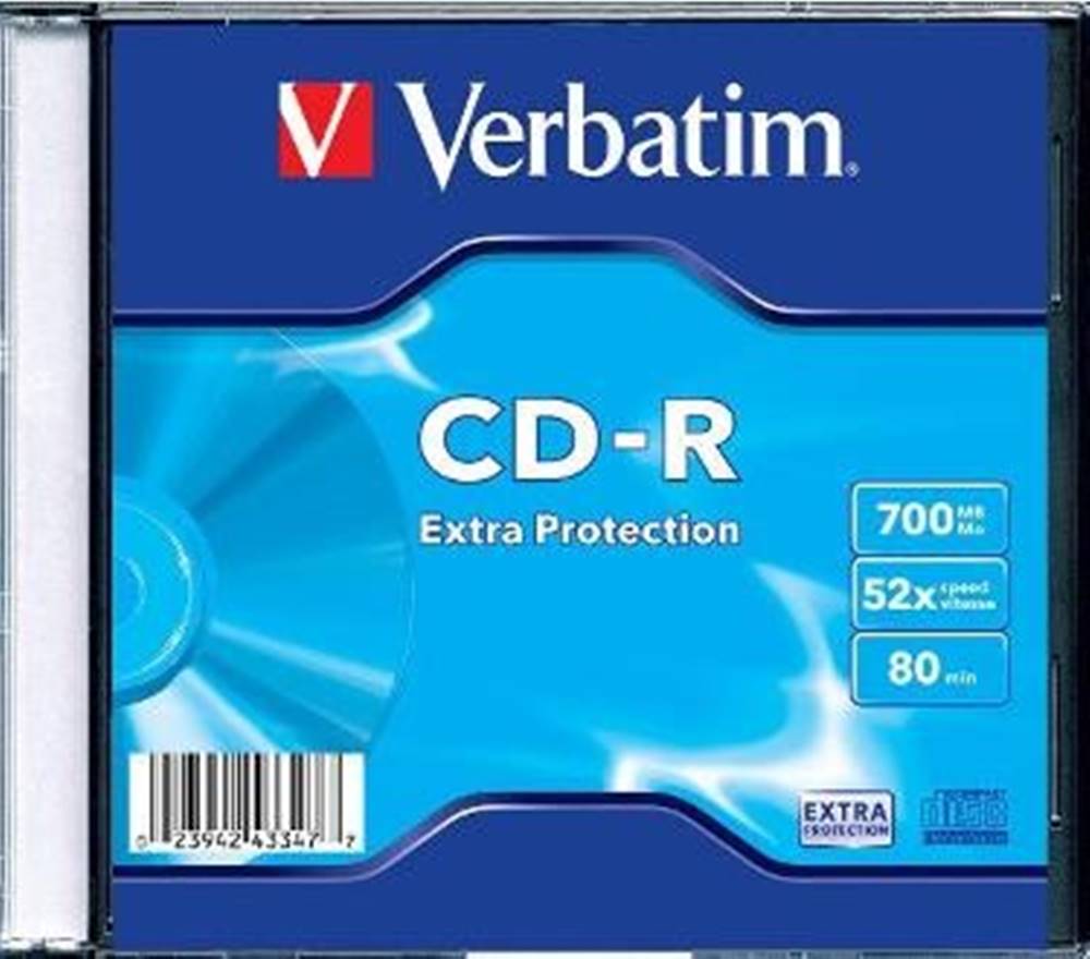 Verbatim Verbatim CD-R 700MB 52x, 1ks