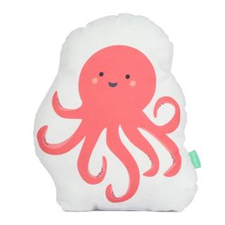 Happynois Vankúšik z čistej bavlny Happynois Octopus, 40 × 30 cm