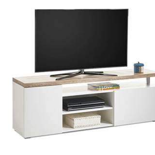 TV stolík VIEW 7 dub sonoma/biela